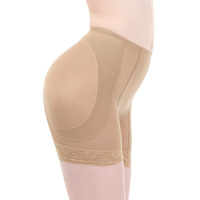Short de contrôle taille haute Shapers pour les fesses Rehausseur de hanche et de fesses Booty Lift Éponge Coussinets Culottes