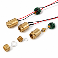 ZhonNa Laser LD Holder Brass Diode Mount 9mm Focusing Lens Housing Cross Line Optical Instrument Accessory for Precision Tooling
