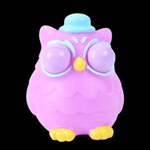 Jouet anti-stress en PU personnalisé OEM avec yeux d'hibou qui sortent, pour garçons et filles de 14 ans et plus, jouet promotionnel en gros - Product Image 3