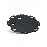 Dissipateur thermique en aluminium moulé sous pression pour ampoule LED, usinage CNC personnalisé, extrusion d'aluminium avec ventilateur