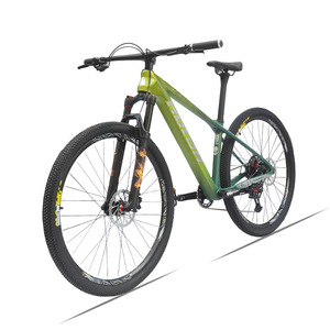 Vélo de montagne Hulor 27,5 pouces, freins à disque hydrauliques Shimano XT 12 vitesses, transmission carbone, fourche à suspension, unisexe adulte - Product Image 5