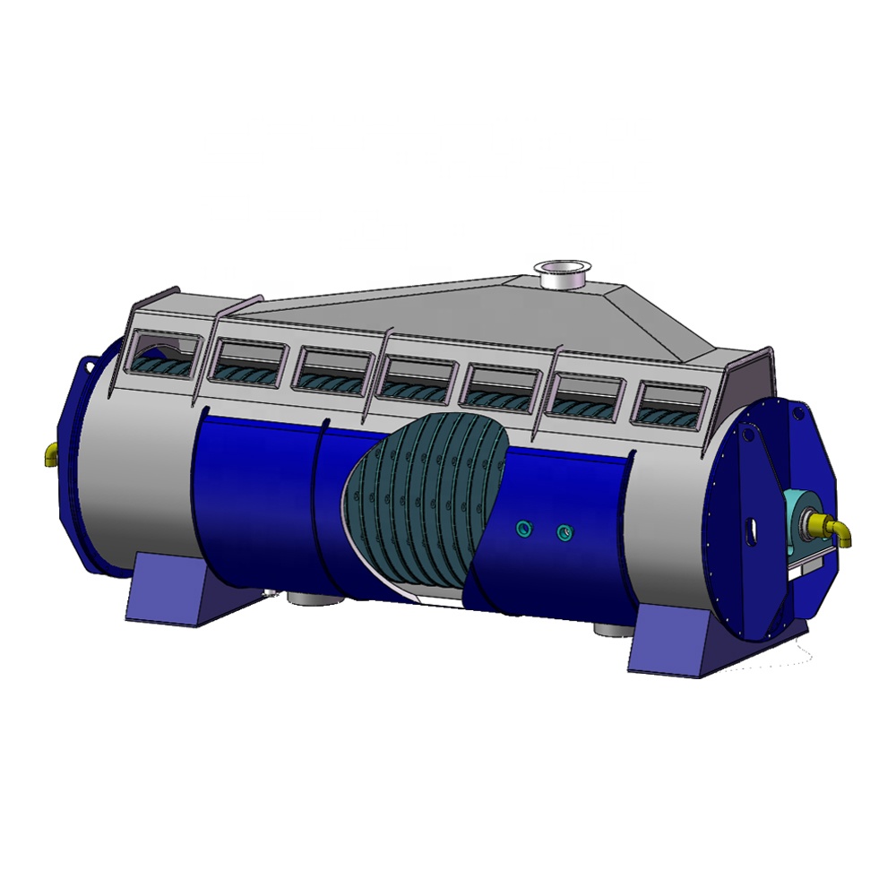 Большая испарительная сушильная машина для осадка