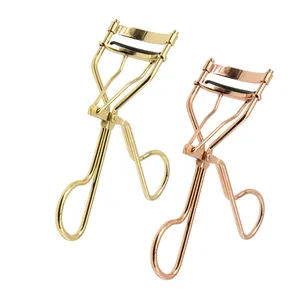 Wholesale High Quality Rose Gold Private Label Cosmetic Mini Eyelash Curler For Personal Care