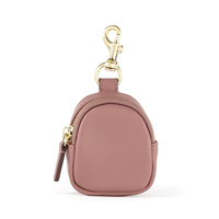 Eadoe Pochette personnalisée en cuir PU pour sucette, porte-clés, mini rangement pour pièces de monnaie et rouge à lèvres, pour les essentiels de bébé