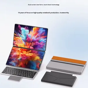 10.95 pouces double écran ordinateur portable Intel Core <span class=keywords><strong>I3</strong></span> Slim Portable écran partagé écran tactile nouveau clavier anglais SSD Windows <span class=keywords><strong>11</strong></span> - Product Image 5