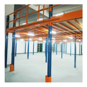 Plateforme en acier à grande portée avec support de colonne, système de plateforme industrielle en acier robuste - Product Image 6