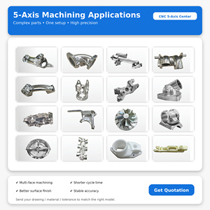 Centre d'usinage 5 axes de haute précision à trunnion - Product Image 2