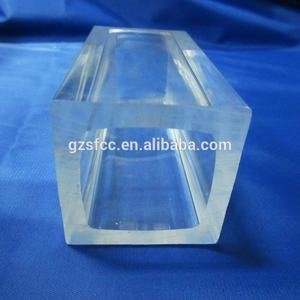 Tubo Cuadrado de Acrílico Transparente con Protección Anti-UV para la Industria de la Construcción, Tamaño Personalizado Disponible - Product Image 2