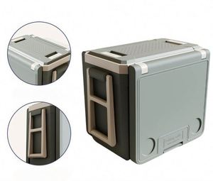 Nevera Metálica Aislada con Logotipo Personalizado, Ruedas Resistentes, Impresión por Transferencia Térmica, para Playa, Camping y Otros Usos Promocionales - Product Image 4