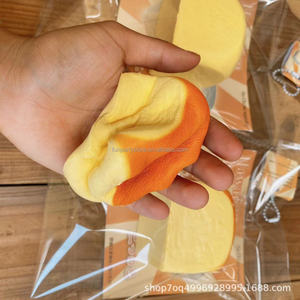 Classic 6x6cm Hawaiian Bread Silicone Squishy <b>Toy</b> Super Soft Stress Relief <b>Anxiety</b> Relief Squeeze Gift <b>for</b> Kids & <b>Adults</b> - Product Image 6