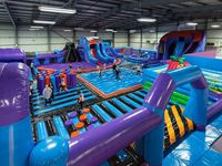 Parc gonflable d'intérieur, enfants et adultes, nouvelle collection de haute qualité, grande maison à rebond,
