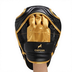 Adjustable Durable Leather Boxing <b>Focus</b> <b>Pads</b>-Lightweight Moisture Wicking Eco Friendly Training Gear Made in Pakistan - Product Image 1