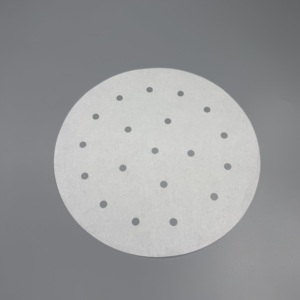 Papel de vapor desechable para freidora de aire, antiadherente, de pulpa de madera, ideal para preparar dim sum y repostería. - Product Image 4