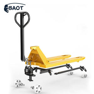 Gato de paleta manual simple para almacenamiento en almacén Material de acero hidráulico eléctrico con escala para uso en montacargas - Product Image 6