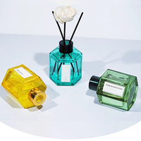 Bouteille de diffuseur de parfum d'aromathérapie Hexagonal vide 50ml 100ml personnalisé en gros