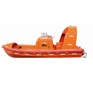 Bateau de sauvetage rapide entièrement fermé en F.R.P. pour 3 à 15 personnes, conforme aux normes SOLAS, <span class=keywords><strong>moteur</strong></span> Mercury/<span class=keywords><strong>Bukh</strong></span>, homologué EC CCS ABS BV - Product Image 1