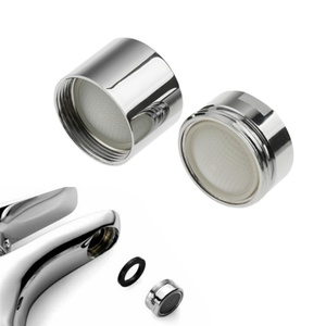 Tête de robinet à filetage mâle de remplacement pour évier de cuisine et salle de bain, adaptateur de robinet avec tête de bulleur aérateur - Product Image 1