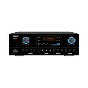 Amplificateur de puissance de mélange de système de karaoké professionnel de vente chaude pour un usage domestique avec le <span class=keywords><strong>tuner</strong></span> FM de Communication USB 180W <span class=keywords><strong>Radio</strong></span> BT Type AMP - Product Image 1