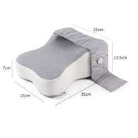 Oreiller de genou et de jambe portable en mousse à mémoire de forme et coton, réglable pour dormir sur le côté, pour dropshipping et agent de fulfillment Shopify 2026