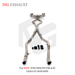 In acciaio inox valvola di scarico silenziatore Catback per <span class=keywords><strong>BMW</strong></span> X5M X6M <span class=keywords><strong>F85</strong></span> F86 4.4T con parti di tubo di tornitura automatica di alta qualità - Product Image 5