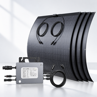 Micro-onduleur solaire 800W double MPPT, sortie 230V, protection IP67, communication Wi-Fi, onduleur PV haute efficacité
