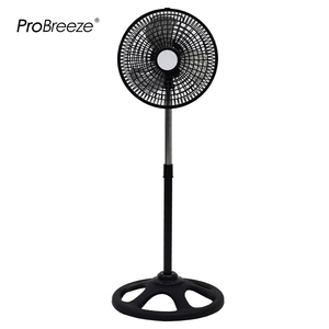Ventilateur de sol électrique oscillant en plastique, réglable en hauteur, 10/12 pouces, coloré, à refroidissement par air, directement de l'usine, OEM - Product Image 4
