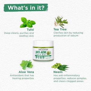 Label privé Gel anti-acné 50g Gel anti-acné pour hommes et femmes - Product Image 4