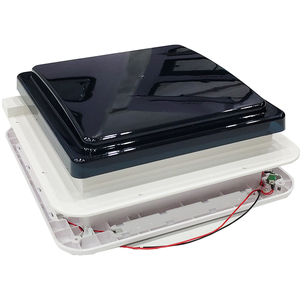 Ventilador de Techo Manual de 3 Velocidades para Autocaravana, 280x280mm, con Luces LED para Camper, de Fábrica de Piezas para Conversión de <span class=keywords><strong>Autocaravanas</strong></span> - Product Image 3