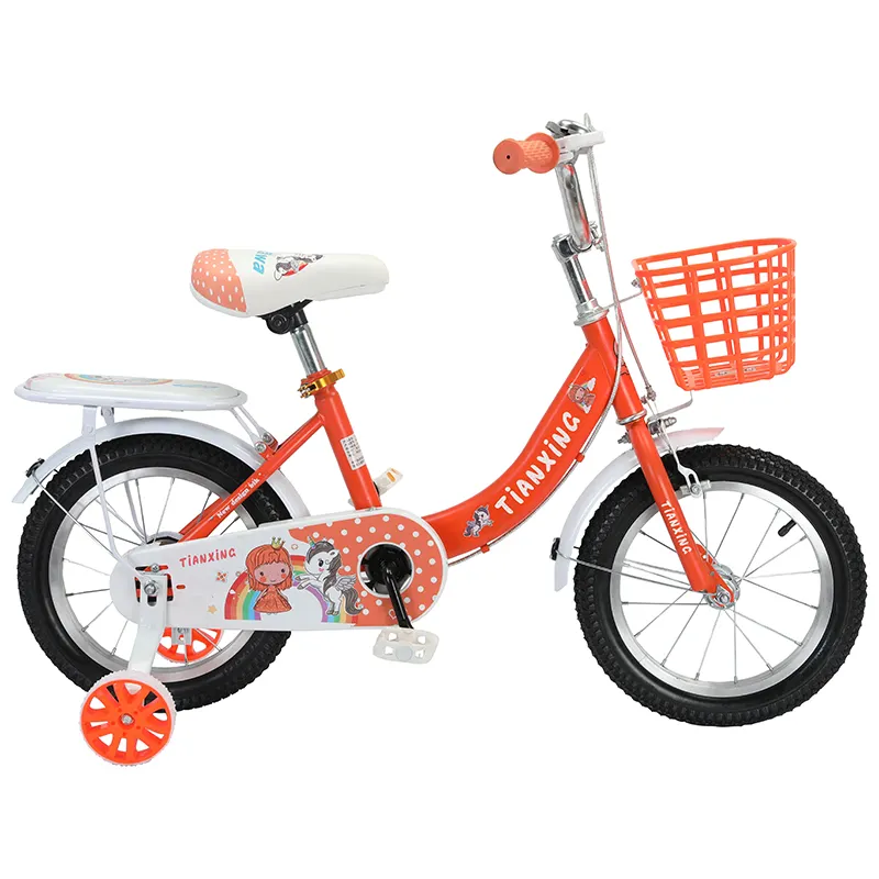 12 Inch Mooie Multicolor Prinses Baby Kinderfiets Kinderfiets Kinderfiets