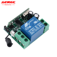 MINI nouveau contrôle d'accès 315Mhz KGS-B10 à distance sans fil interrupteur à distance pour alarme antivol simple voie 12V carte récepteur à distance