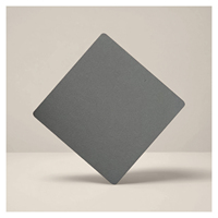 Comptoir d'îlot de cuisine en acier inoxydable AFP noir mat sablé sur mesure Beadblasted071
