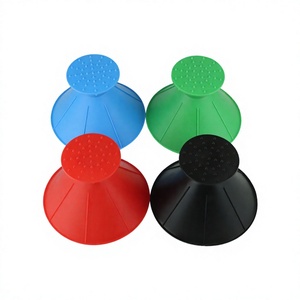 Grattoir à glace pour pare-brise de voiture, réutilisable, en plastique, écologique, en forme de cône, déneigeur, outil de dégivrage - Product Image 1