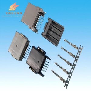 Vietnam fournisseur 2.00MM coque en plastique Double rangée extrémité de fil mâle automobile FFC FPC connecteur - Product Image 4
