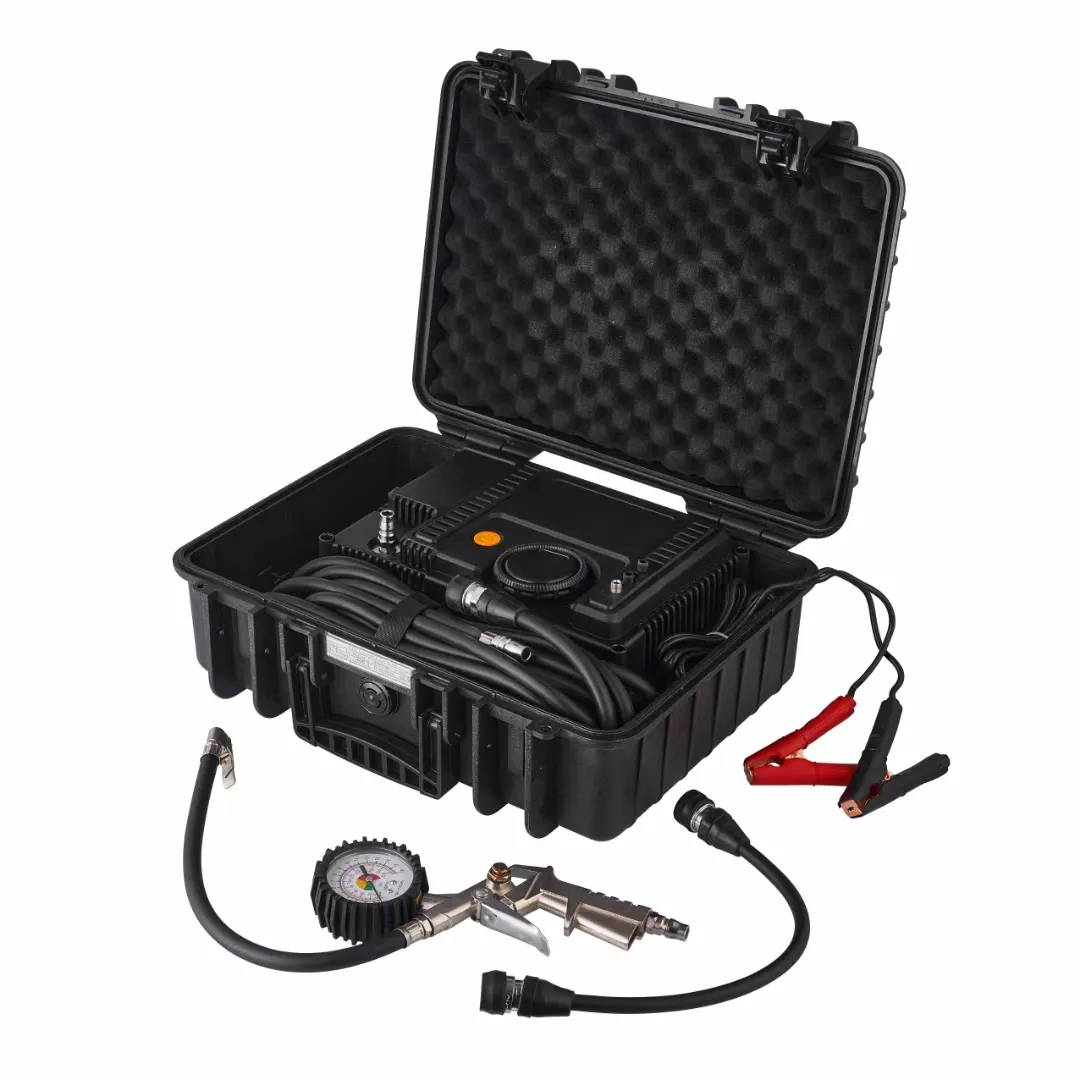 HF1060-46 New Cool Caraymin 100L/min Tire Inflator 150PSI Portable Air Pump Car Suv Truck Tire Compressor