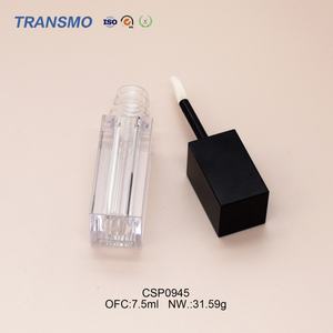 Tube de brillant à lèvres vide personnalisé, faible MOQ, tube de rouge à lèvres liquide carré vide, 7,5 ml, flacons de brillant à lèvres, emballage de baume à lèvres - Product Image 1