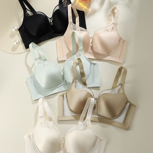 Soutien-gorge en acier à mémoire de forme, lisse, coupe <span class=keywords><strong>Mango</strong></span>, fin et sexy pour <span class=keywords><strong>femme</strong></span>, effet push-up, maintien supérieur, <span class=keywords><strong>grande</strong></span> <span class=keywords><strong>taille</strong></span>, pour poitrine généreuse, effet amincissant - Product Image 1