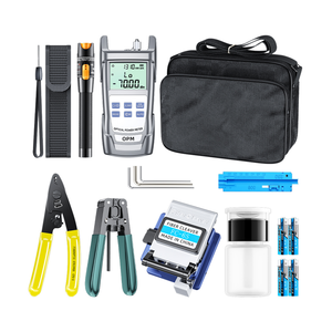 <span class=keywords><strong>Kit</strong></span> d'outils d'assemblage FTTH 8 en 1, décapant Miller, VFL, mesureur de puissance optique, coupe-fibre FC-6S, ensemble d'outils de fibre optique - Product Image 6