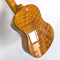 Professional Sakura Inlay Ukulele 23 26 Inch High Gloss Slotted Headstock Concert Tenor Ukelele OEM Factory