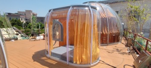 โดมโพลีคาร์บอเนตสำหรับห้องโดยสารที่เต็มไปด้วยดวงดาวในเยอรมันซึ่งสามารถทำให้2คนโรแมนติกได้เพลิดเพลินกับวิว360-dregree ดาว - Product Image 5