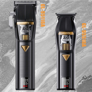 Cortapelos profesional Maglve Motor de alta velocidad Zero Gapped DLC T Blade Trimmer para barberos Fuente de alimentación USB - Product Image 2