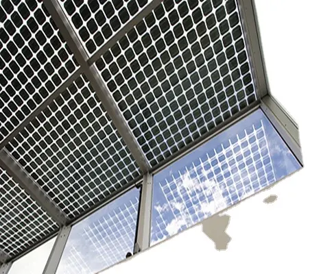 PV Panel Surya Kaca Ganda, Sistem Fotovoltaik Terintegrasi Bangunan 180W/BIPV