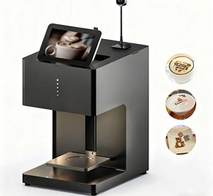<span class=keywords><strong>Imprimante</strong></span> alimentaire professionnelle OEM Flex entièrement automatique à encre comestible avec écran tactile, pour café, latte, avec Wi-Fi, plateforme multifonctionnelle - Product Image 1
