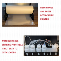XP600 A3-sized DTF et imprimante de film de transfert de chaleur PET de poudre de vibration pour l'impression sur tissu