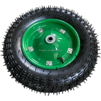 NSPM7026 Roues pivotantes en caoutchouc Roues pneumatiques gonflables pour chariot manuel Roues pneumatiques pour brouette Pneu pneumatique 3.50-8