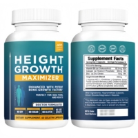 Capsules de croissance en taille de marque privée calcium densité osseuse soutien à la santé vitamine D3 K2 supplément