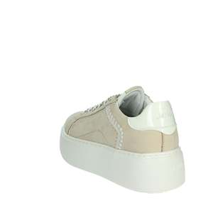 Sneakers Donna Janet & Janet J-002 Bianco Oro, Scarpe Chunky - Product Image 2