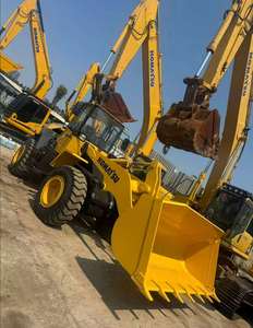 Medium Size Durable <b>Engineering</b> and <b>Construction</b> Digging <b>Used</b> Komatsu WA320 Wheel Loaders With Low Fuel Consumption CE Certified - Product Image 3