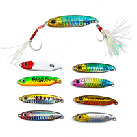 Leurre de jigging côtier XUHANG WHQ03 Pro 7g-20g en alliage de plomb, appât artificiel dur à fréquence élevée pour saumon, bar et eau douce