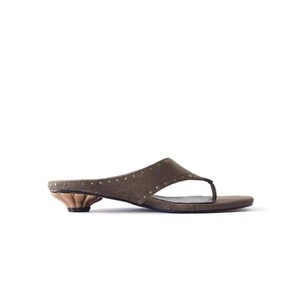 Sandalias de Verano 2026 para Mujer, con Tachuelas, Punta Redonda, Tacón Bajo, Diseño Abierto, Casuales para Exteriores - Product Image 5