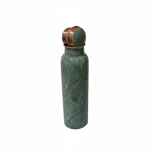 Botella de agua decorativa de cobre de Estilo Vintage a bajo precio, botella de agua hecha a mano de buena calidad, gran oferta de estilo europeo - Product Image 1